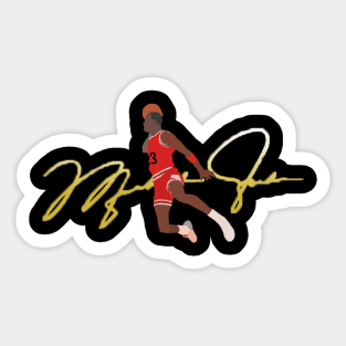 Michael Jordan Signature Dunk Sticker